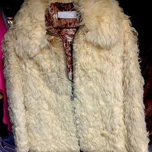 Mongolian Lamb fur coat